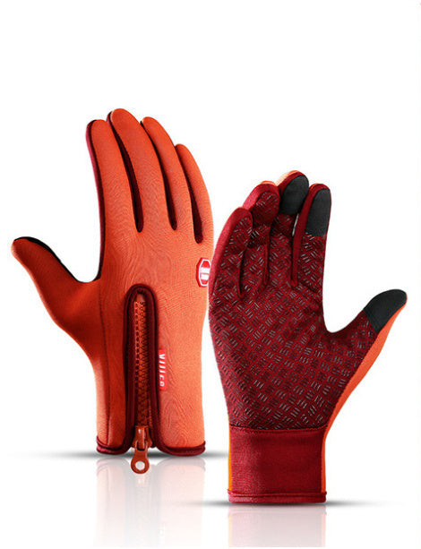 ArcticLayer™ Heating Touchscreen Gloves – Waterproof & Winter-Ready