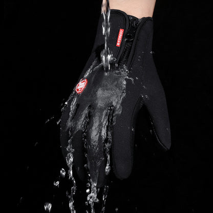 ArcticLayer™ Heating Touchscreen Gloves – Waterproof & Winter-Ready