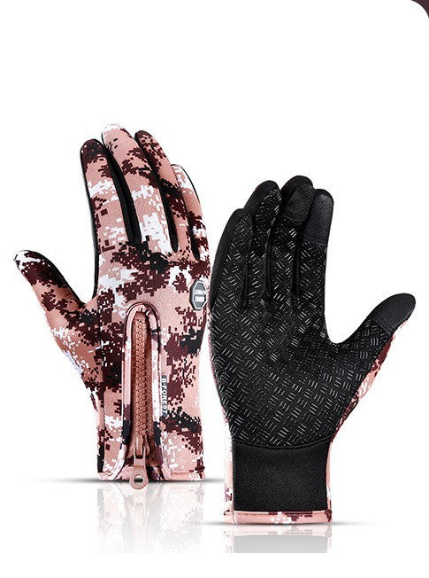 ArcticLayer™ Heating Touchscreen Gloves – Waterproof & Winter-Ready