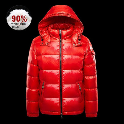 ArcticLayer Glossy Winter Puffer Coat