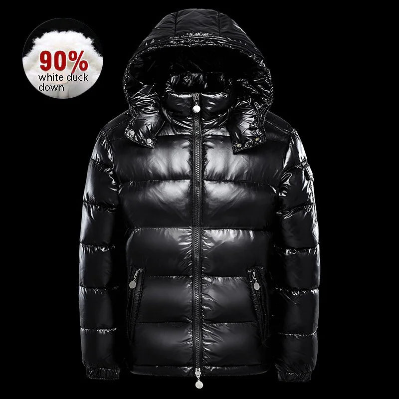 ArcticLayer Glossy Winter Puffer Coat