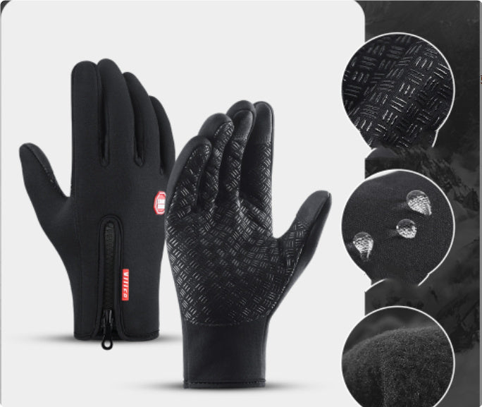 ArcticLayer™ Heating Touchscreen Gloves – Waterproof & Winter-Ready