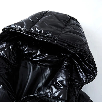 ArcticLayer Glossy Winter Puffer Coat