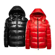 ArcticLayer Glossy Winter Puffer Coat